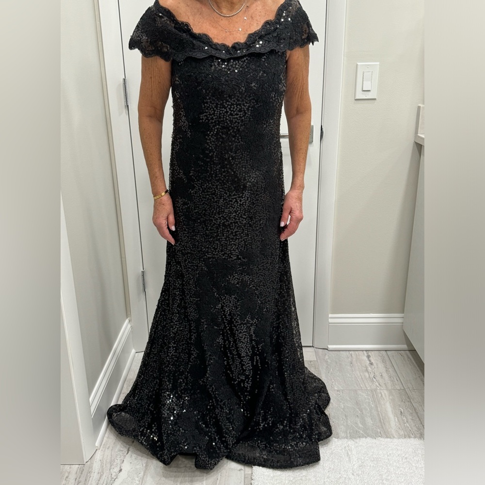 Stunning rene Ruiz sequin ball gown. Only worn 2 times.